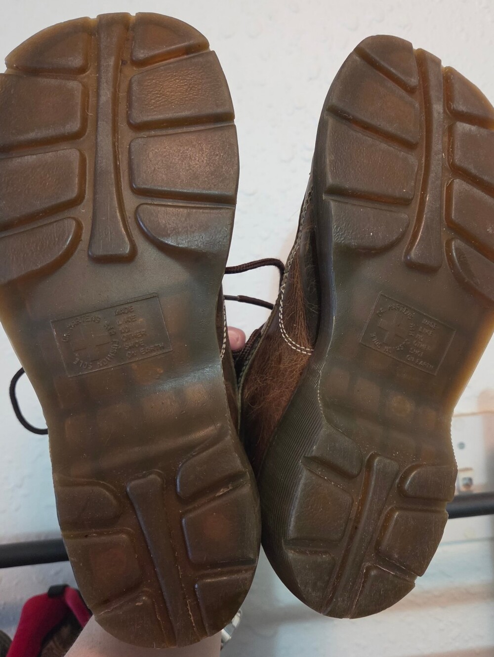 Dr. Martens Y2K Daisy Brown Leather Lace-Up Ankle Boots - Picture 7 of 9